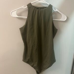 Victoria Secret Elegant Olive Green Women's Bodysuit
